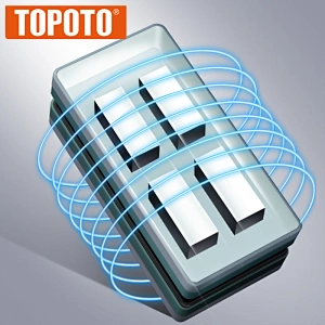 TOPOTO Quick Clean Double Sided Window Cleaner Thick Glass Cleaner Magnetic Window Cleaner