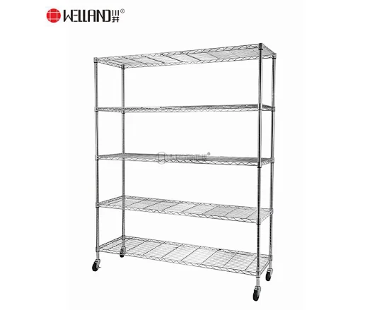 5 tiers wire shelving