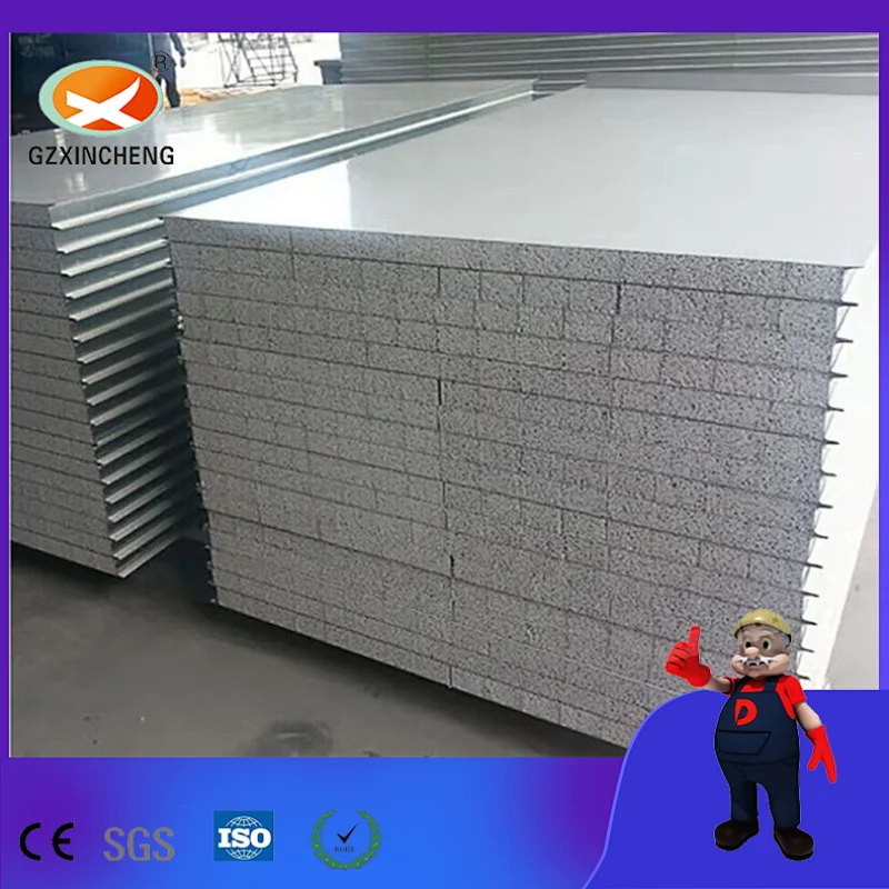 Fireproof Silicate Sandwich Panel for Prefabricated House