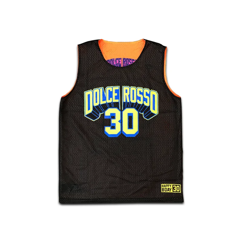 Mesh Reversible Sublimation Basketball Top Custom