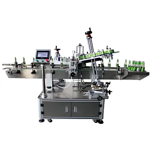 TK-T-820048 Round bottle front and back label, neck label labeling machine