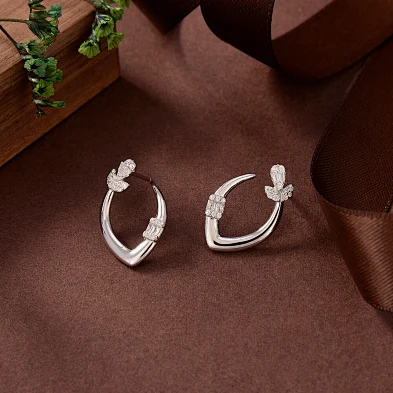 freshwater pearl sterling silver earrings