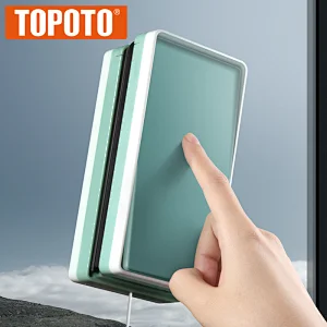 TOPOTO Quick Clean Double Sided Window Cleaner Thick Glass Cleaner Magnetic Window Cleaner