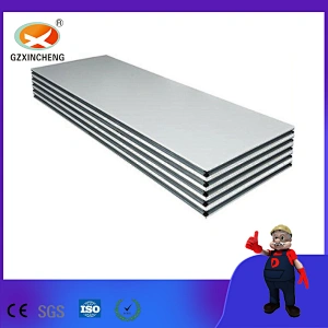 Panel sándwich de lana de roca superior hecho a mano para casa prefabricada