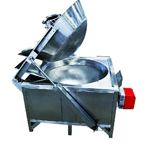 Spherical Bottom Batch Frying Machine