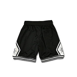 Custom embroidery basketball shorts with pockets mesh basketball team shorts