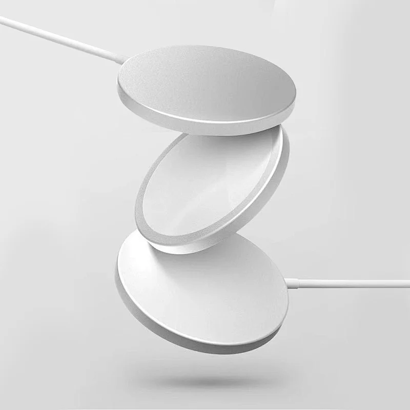magsafe 15w 15w wireless charger magsafe iphone 12 charger fast charger iphone 12 wireless charger quick charge fast charging charger Magnetic 15W Qi Wireless Fast Charger