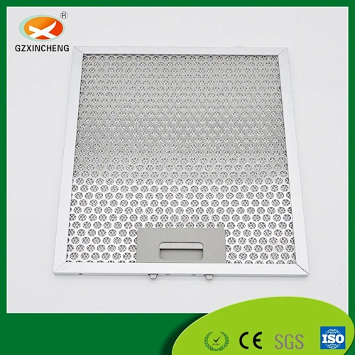 Filtro de grasa de campana extractora de cocina de acero inoxidable