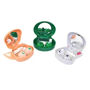 Cute Pretty Contact Lens Cases Contact Lens Kits With Mirror