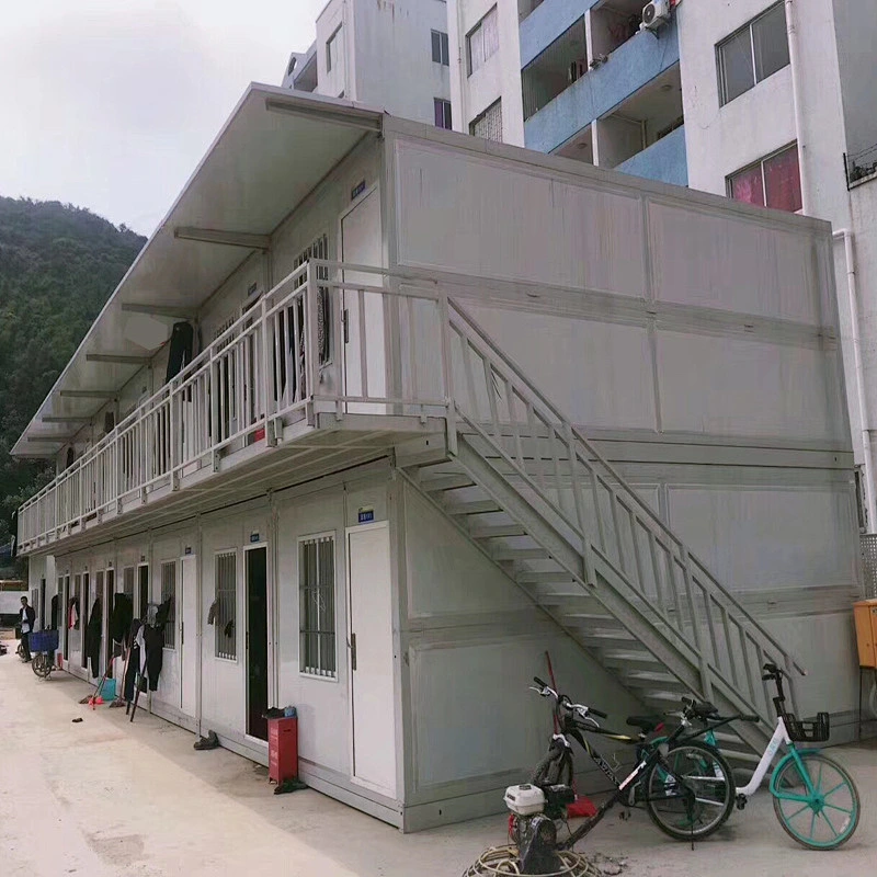 Prefabricado modular de bajo costo, envío prefabricado, estilo de vida de lujo, paquete plano moderno, casa contenedor plegable extensible