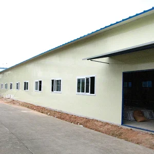 K-Type House with Fireproof Waterproof Materials for warehouse or workshop