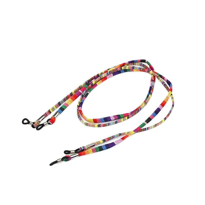National Style Colorful Glasses Chains Bead String