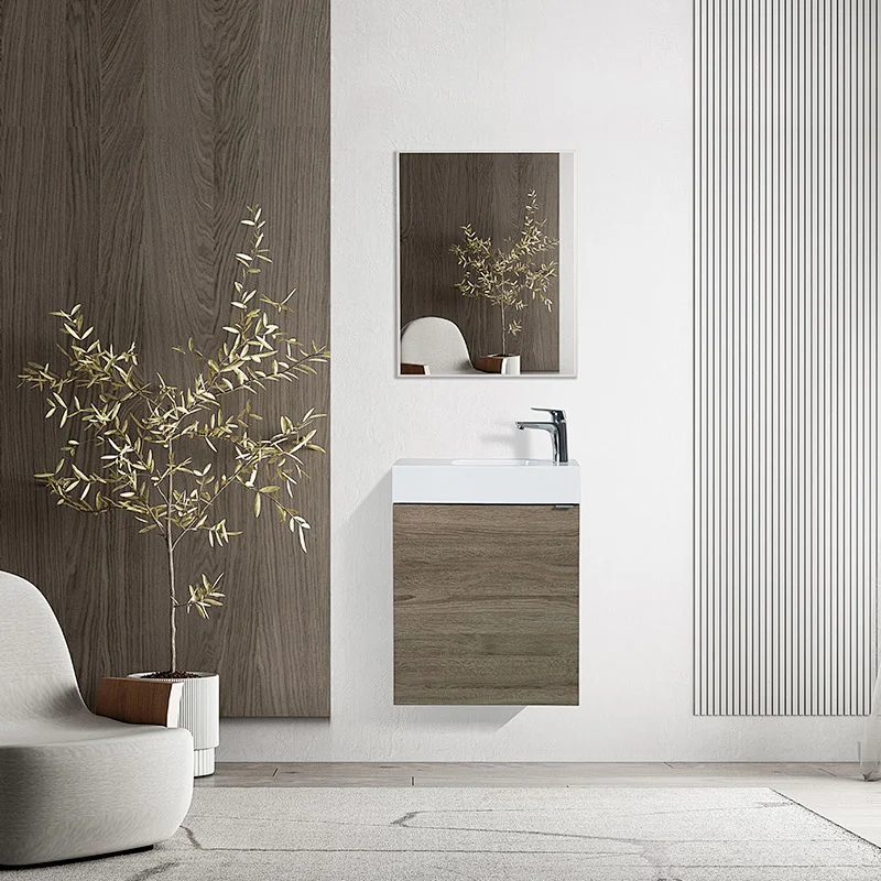 fluted bathroom vanity
