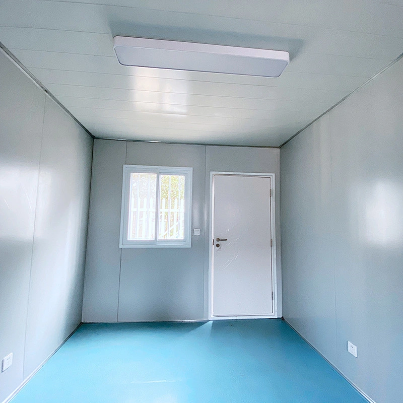 Casa contenedor portátil prefabricada incombustible