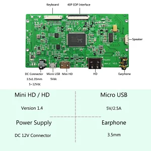 9.7inch LP097QX1 2048x1536 LCD Screen With LCD Driver Board