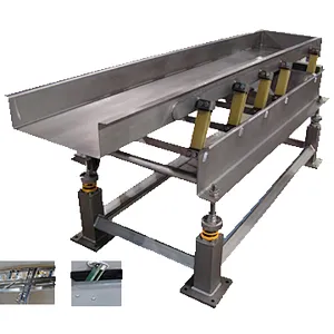 Flexible vibrating conveyor