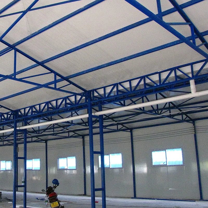 K-Type House with Fireproof Waterproof Materials for warehouse or workshop