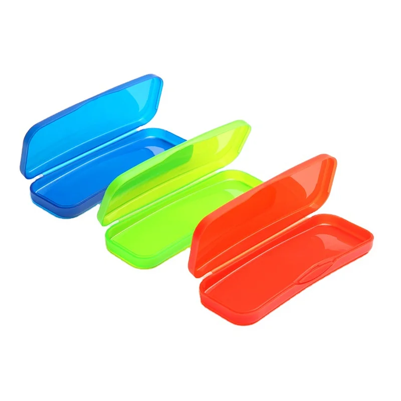 Wonderful Color Hard Plastic Carrying Clip on Case Spectacles Case