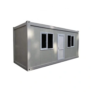 Casa contenedor portátil prefabricada incombustible