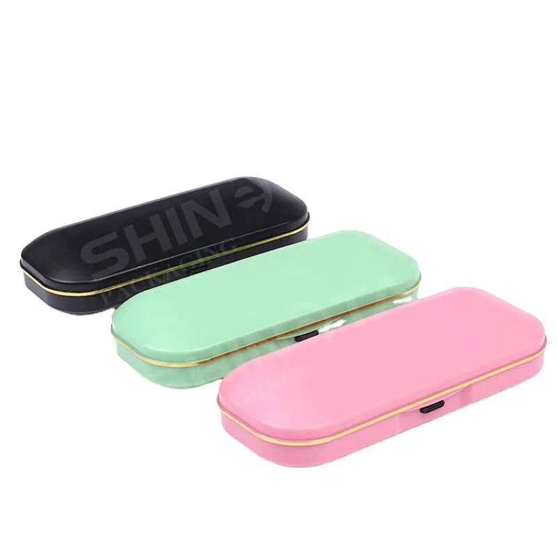 Wholesale Rectangular PP Material Plastic Eyeglasses Case