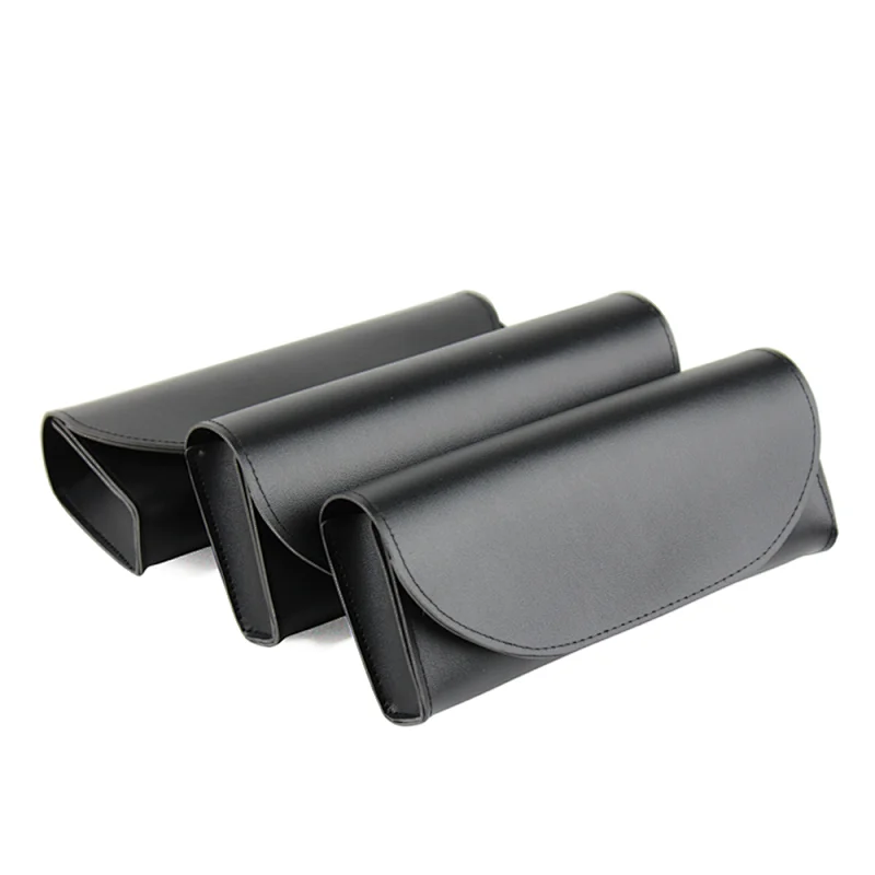 Eyeglass soft leather cases