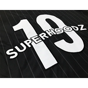 Men's Black Embroidery Replica Player Name Jersey Baseball Uniform Custom