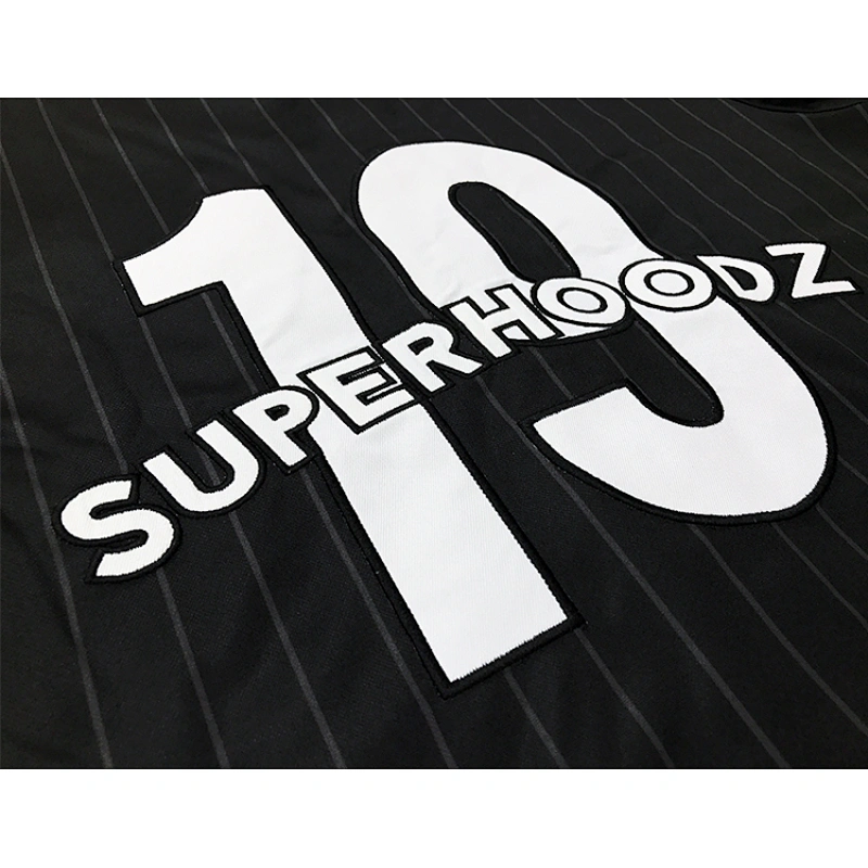 Men's Black Embroidery Replica Player Name Jersey Baseball Uniform Custom