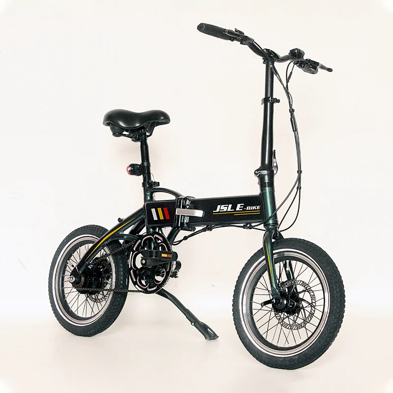 (JSL016B)New Design Ultra Low Weight 16 inch 250w 36V Inner Battery Folding Electric Bike Foldable Electric Bicycle Ebike