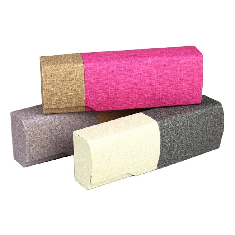 Wenzhou Factory Made Glasses Case Black mix White PU Hard Optical Case