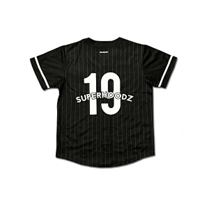 Men's Black Embroidery Replica Player Name Jersey Baseball Uniform Custom