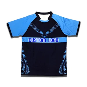 Custom 2021 Sublimated Rugby Jersey Design TeamWear