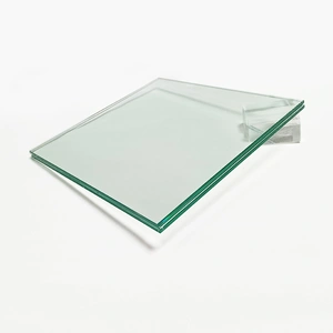 Toughened glass pane transparent 80x30x0,8cm- Mobile Version