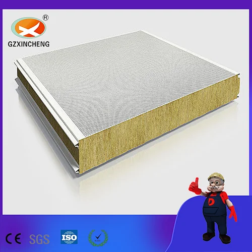 Rock Wool Perforated Acoustic Wall Panel
