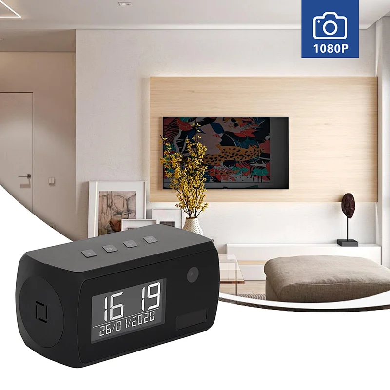 Clock WiFi Camera Smart Home Long Standby Camera