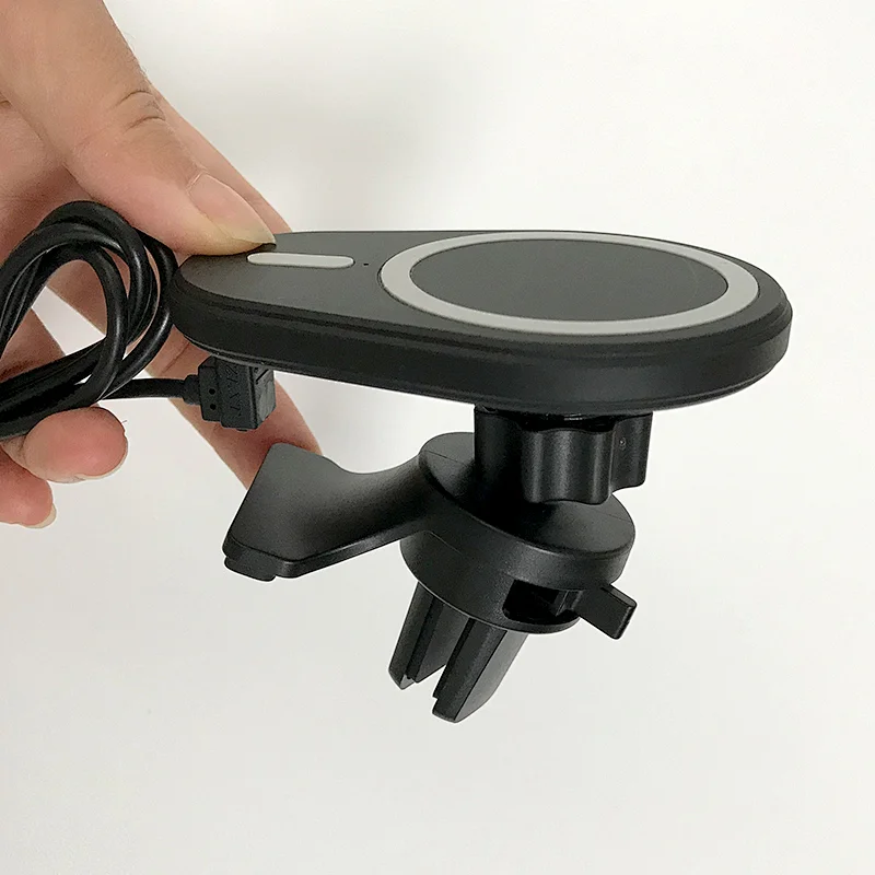 In Car 15W Magnetic Wireless Charger Holder