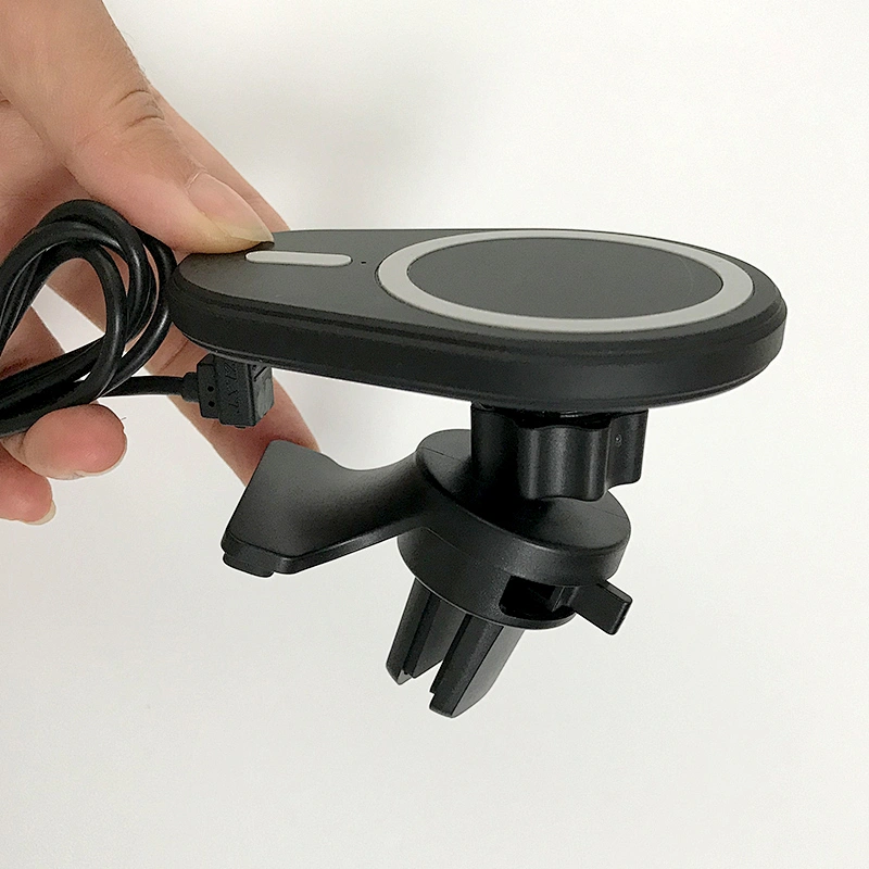 Support de chargeur magnétique sans fil pour voiture 15W