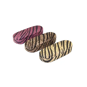 Colorful Zebra Stripe Custom Eyewear Case