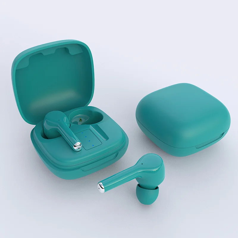 Best Mini Wireless Earbuds With Mic & Truly Wireless Stereo in-Ear Headphones Rechargeable Carry Case-Bluetooth Earbuds White T12