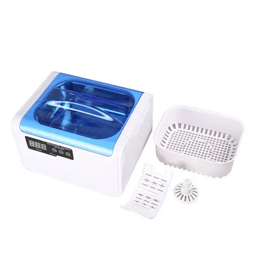 false teeth cleaning machine
