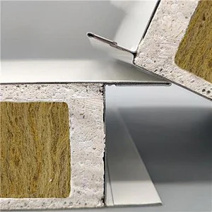 Glass Magnesium Rock Wool Sandwich Panel for Hospital