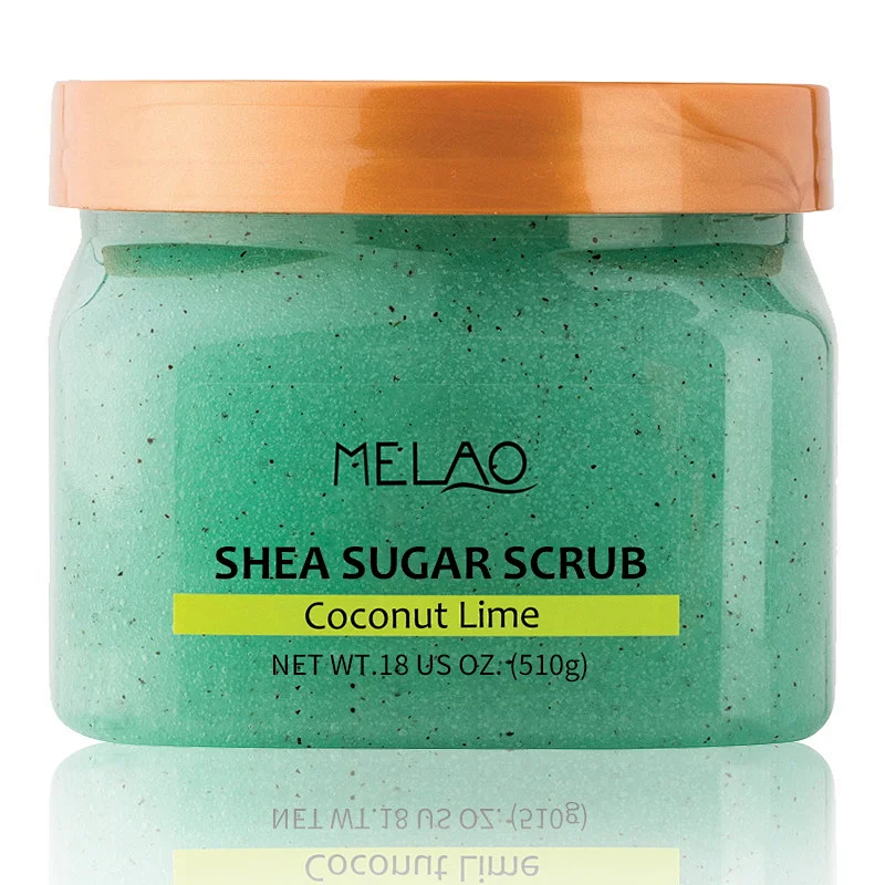 Shea sugar scrub private label organic natural vegan dead sea salt beauty