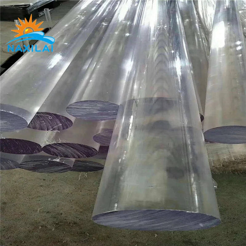 Naxilai Different Size Extruded Clear PC Polycarbonate Rod