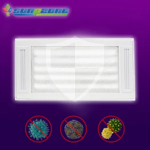 2x4ft Panel sterilization with nano-sliver and uvc tube