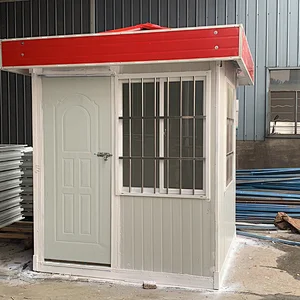 Created Design Small Square for Guard Room Prefabricated Container House