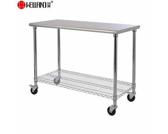 stainless steel kitchen working table