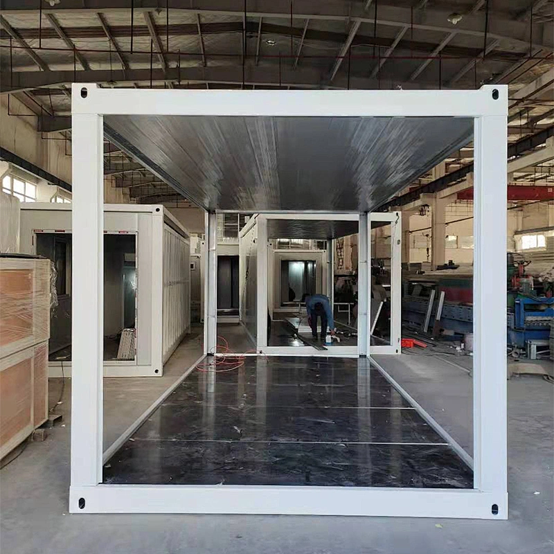 Casas modulares prefabricadas de China 20ft plat pack container home office / living kit hogares determinados para ventas