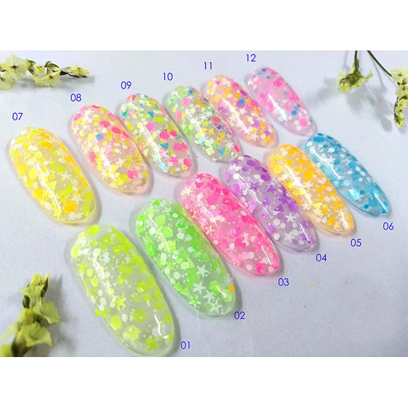 Fluorescent Sequins