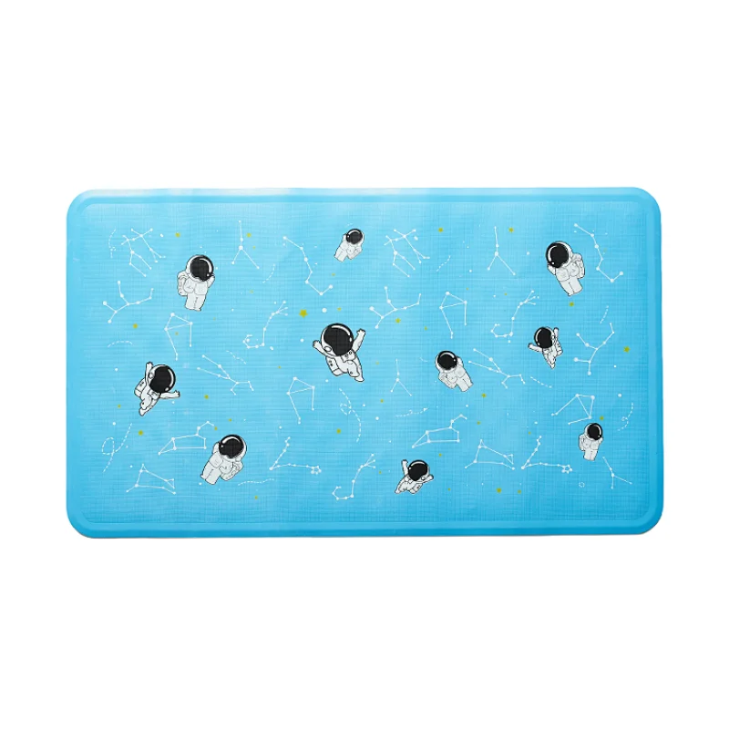 Soft and comfortable non-slip with suction cups baby rubber shower bath mat