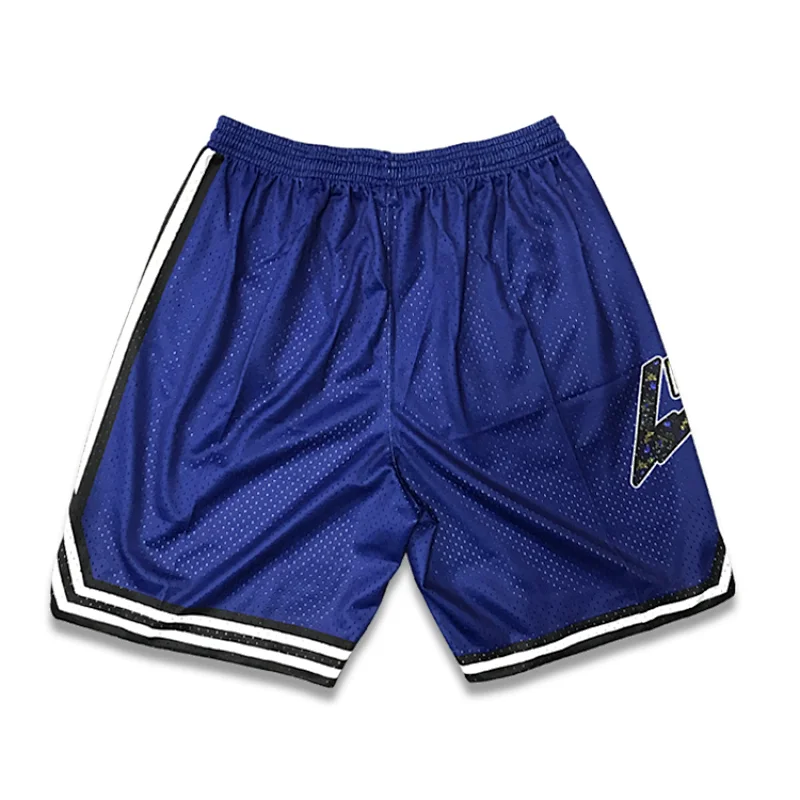 Tackle Twill Street Basketball Shorts | Custom Tackle Twill Basketball Uniform | Custom Basketball Shorts & Jerseys