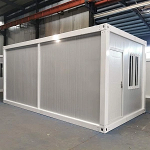 Precio de fábrica Casa contenedor prefabricada con escalinata y pasillo